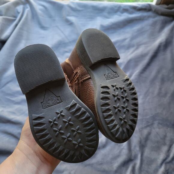 OshKosh BGosh Lumi Riding Boot Equestrian Little Girl 5 Faux Leather Zip Up Shoe - Picture 2 of 9